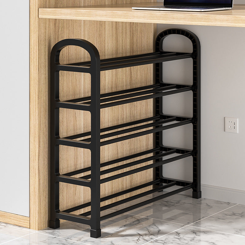 Collapsible Multi-Tier Metal Shoe Rack