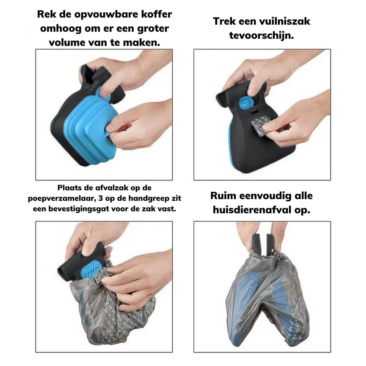 Ramasse-crottes pliable | Ramasse-crottes pratique pour chien