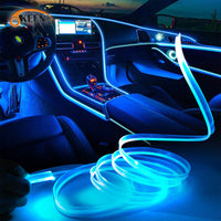 Color-Changing RGB Car Strip Lights - 7 Colors
