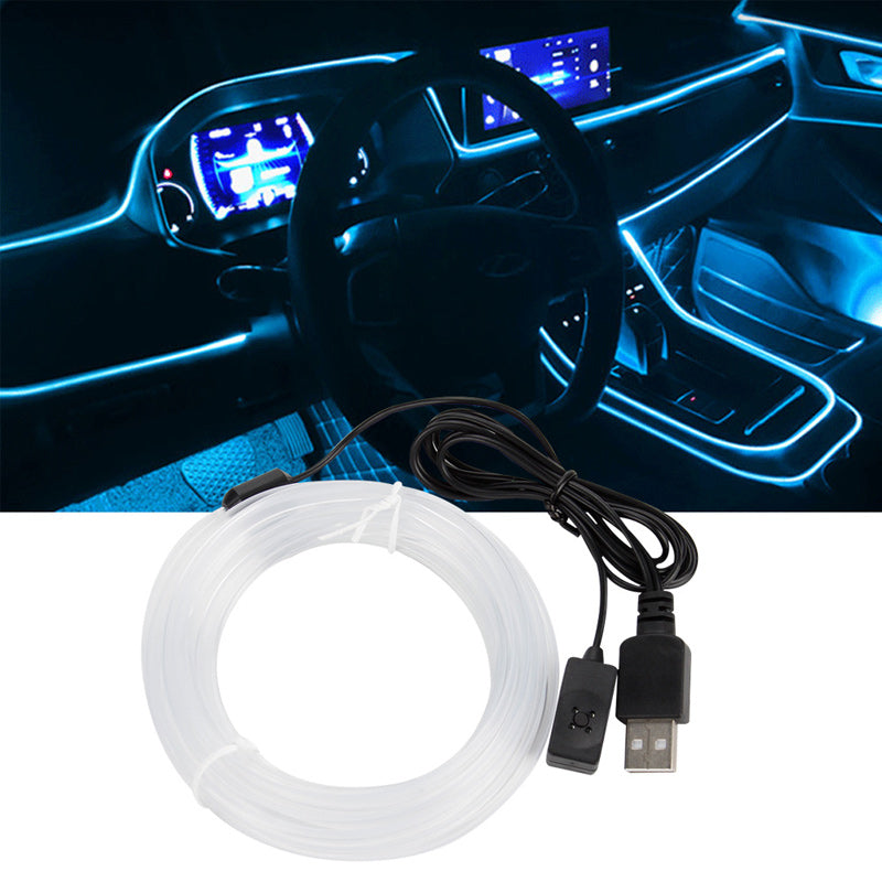Color-Changing RGB Car Strip Lights - 7 Colors