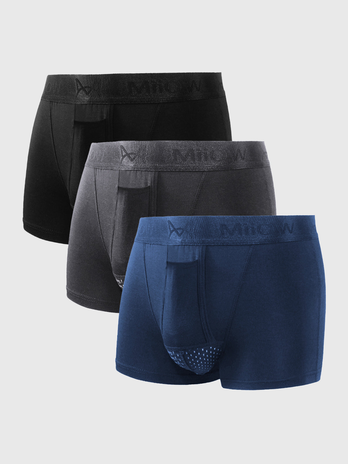 Short confortable pour homme (lot de 3)