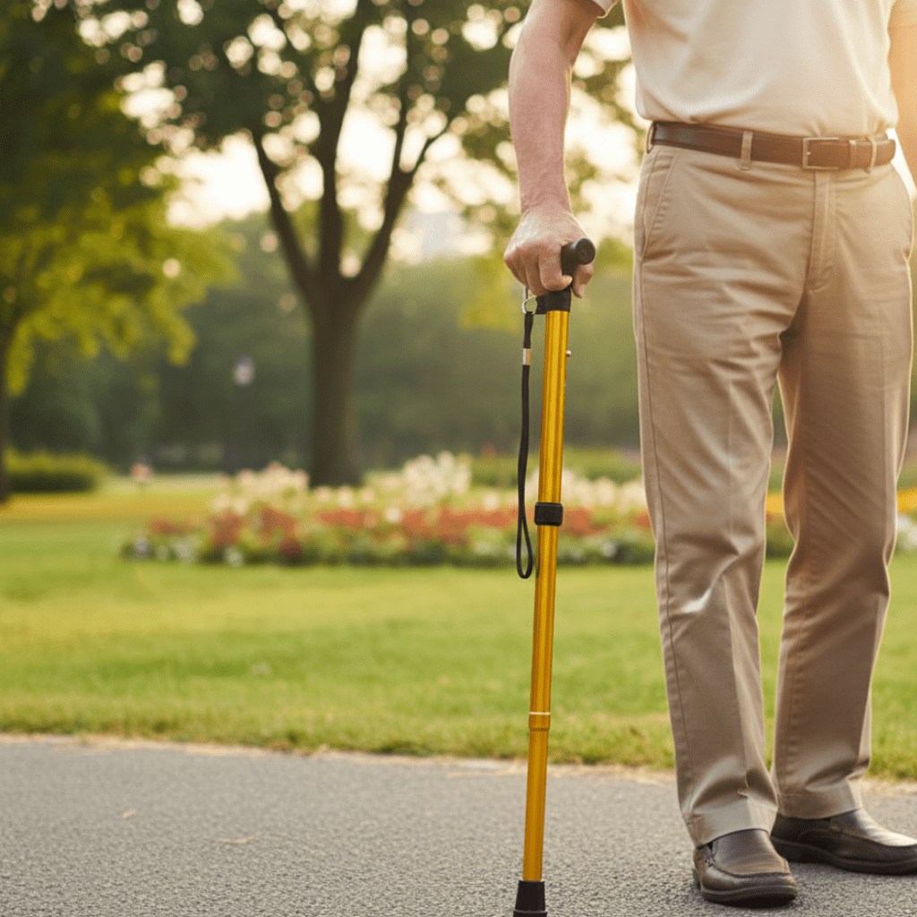 COMFORTCANE – Lightweight Aluminum Walking Cane for Seniors