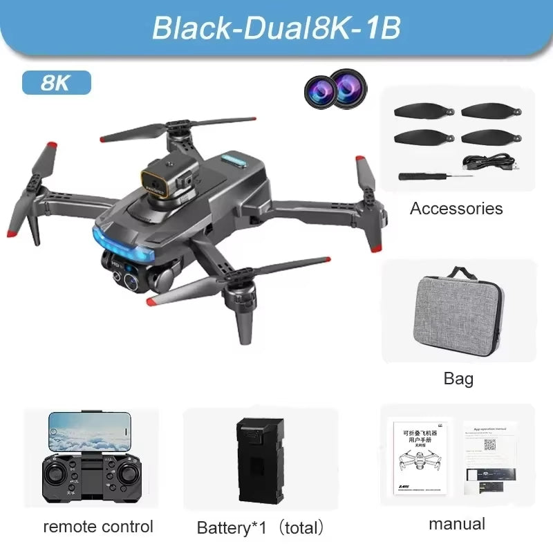 Compact 8K Drone with HD Camera – Aerial Photography and Video Made Easy