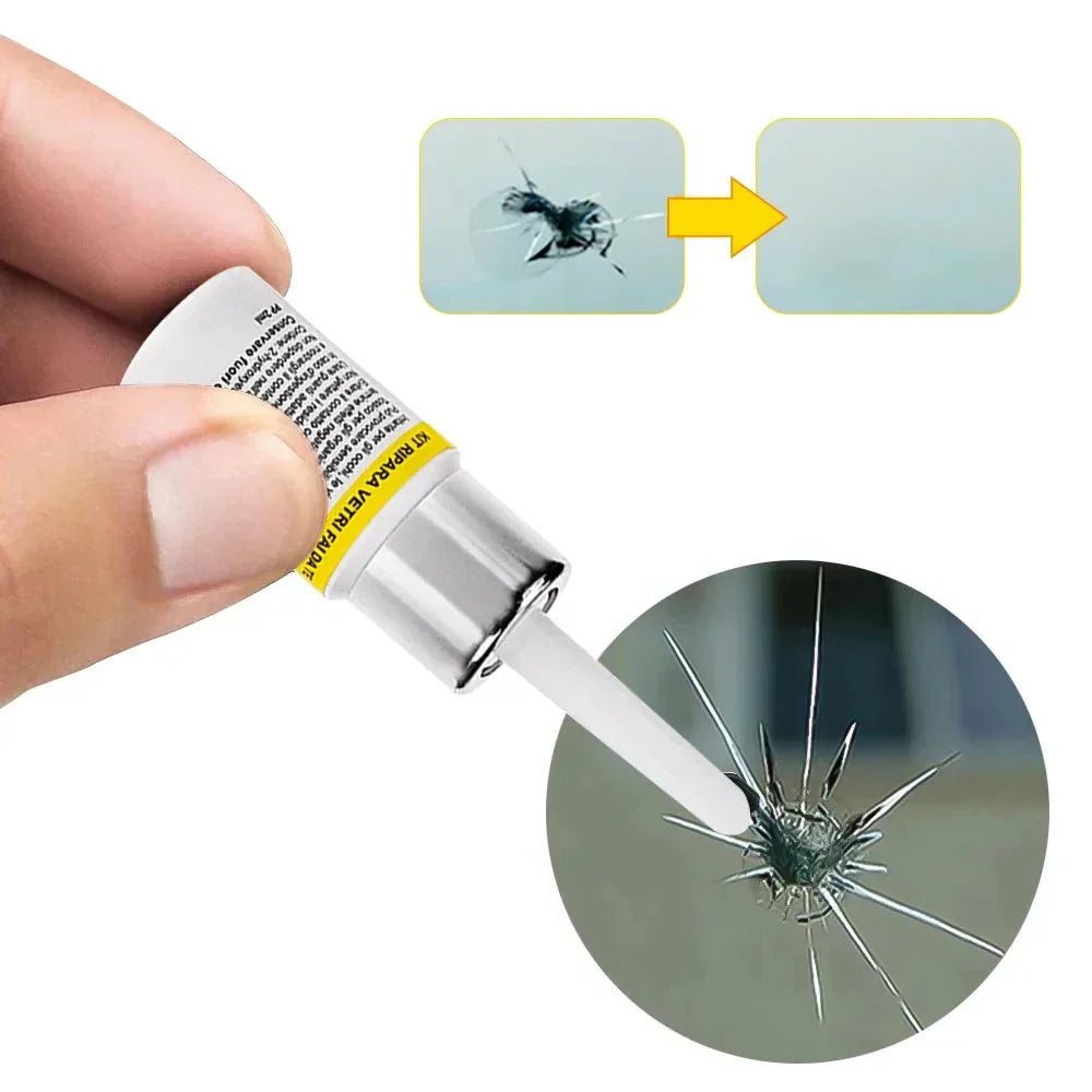 Complete Windshield Repair Kit for Crack-Free Solutions for Damaged Glass