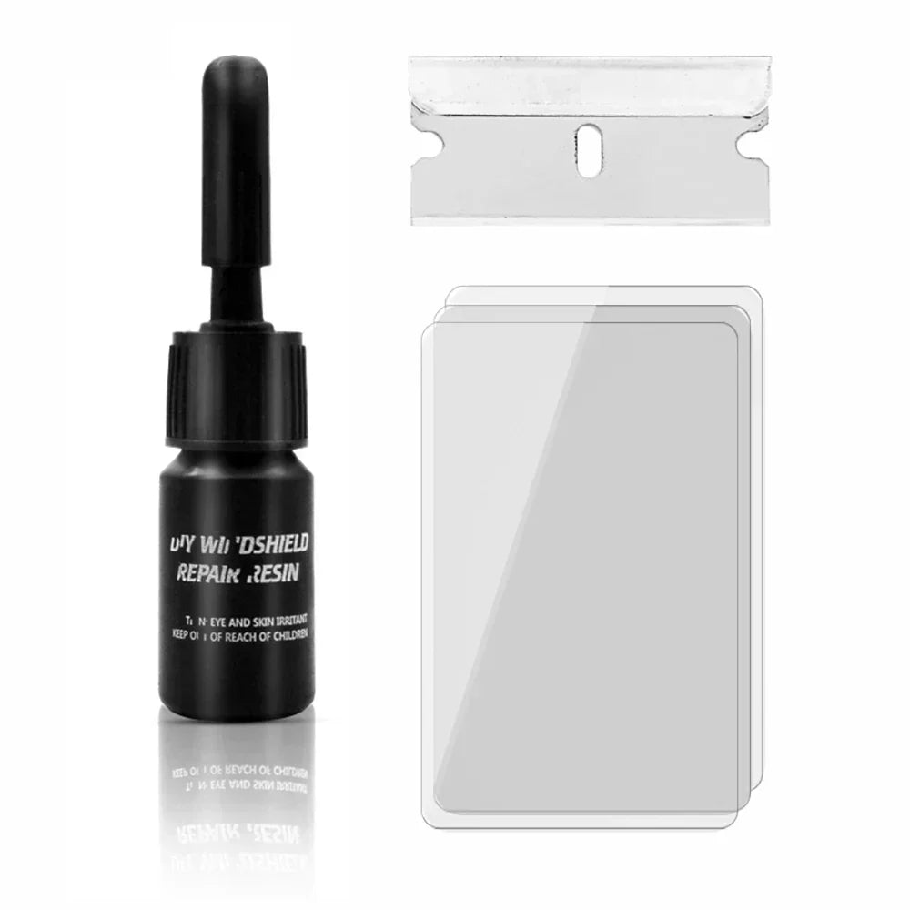 Complete Windshield Repair Kit for Crack-Free Solutions for Damaged Glass