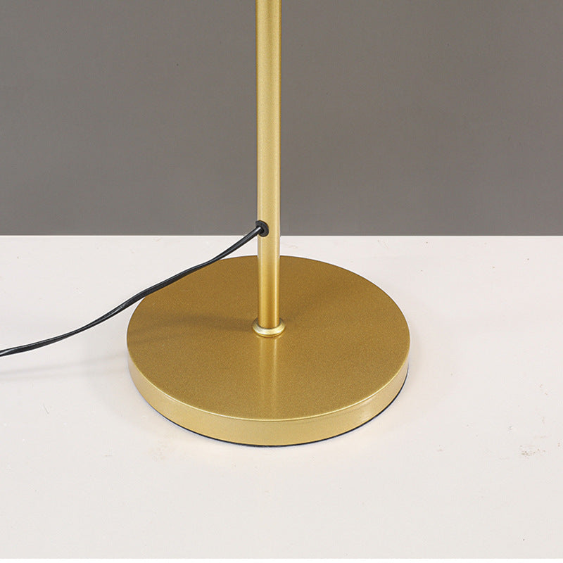 Contemporary 3-Light Round Ball Acrylic and Iron Standing Floor Lamp for Bedroom