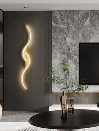 Contemporary LED Wall Sconce – Artistic Combination of Forms