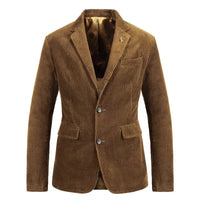 Blazer en velours côtelé | Classique et polyvalent | Modèle à deux boutons