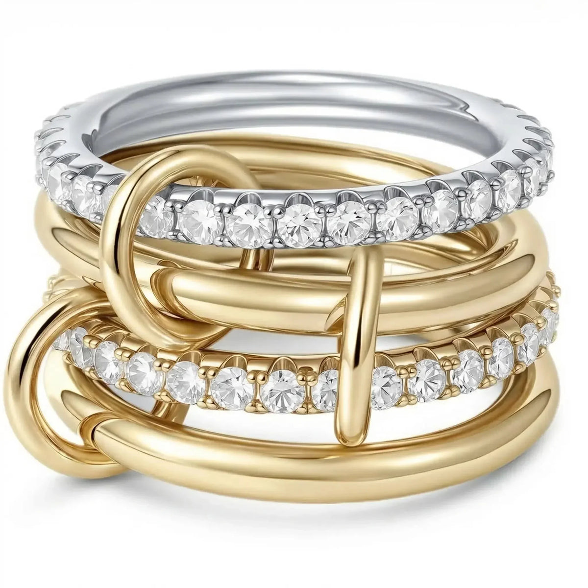 Bague d’empilement en cristal