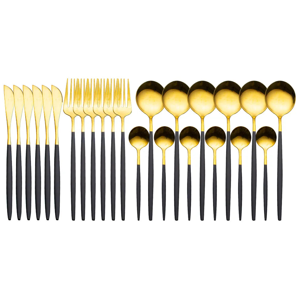 Cutlery Set with Modern Finish