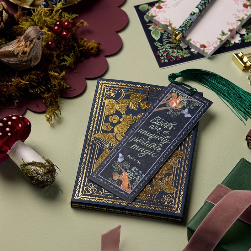 Davy | 24 Days Premium Stationery Advent Calendar | Limited "Winter Forest" Edition | 24 Exclusive Stationery Surprises | Sustainable & Plastic-Free | Includes 2025 Calendar & Accessories