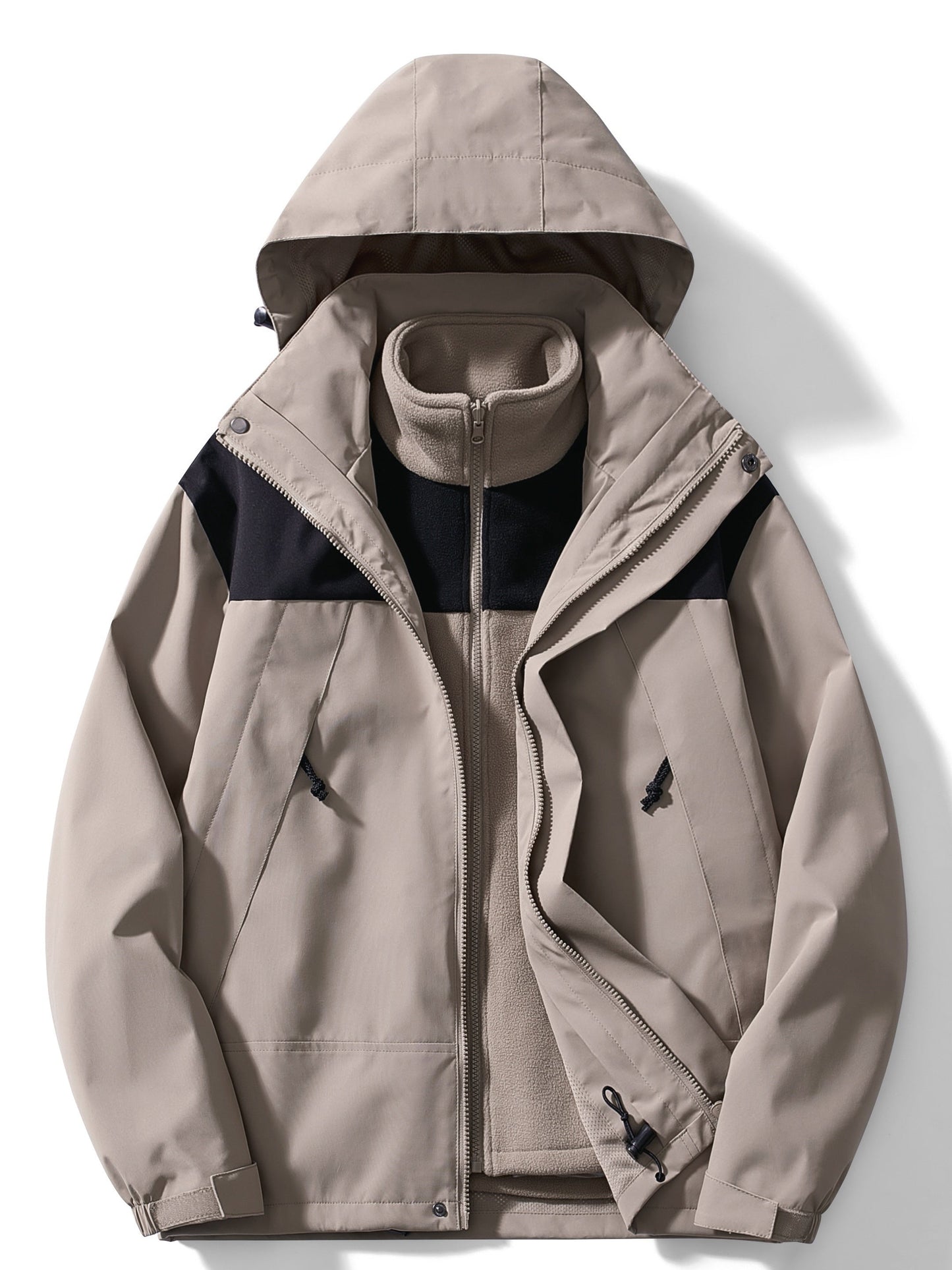 Davy | 3-in-1 Fleece Winter Jacket with Hood for Women