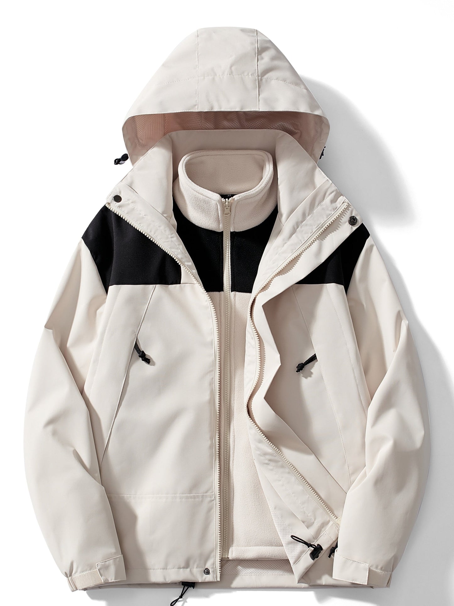 Davy | 3-in-1 Fleece Winter Jacket with Hood for Women