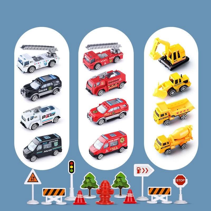 Davy | Airplane & Vehicle Set for Creative Kids