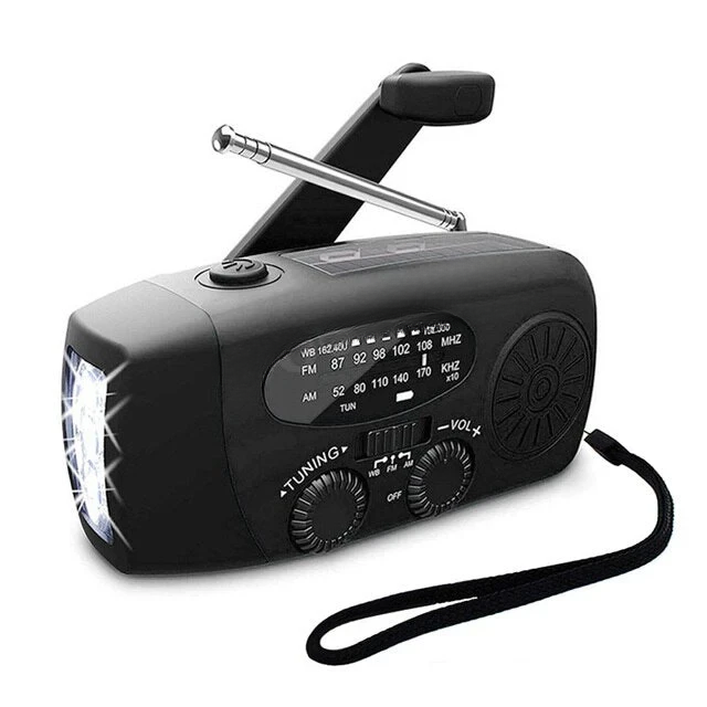 Davy | All in One Emergency Radio with Solar Energy and Power Bank