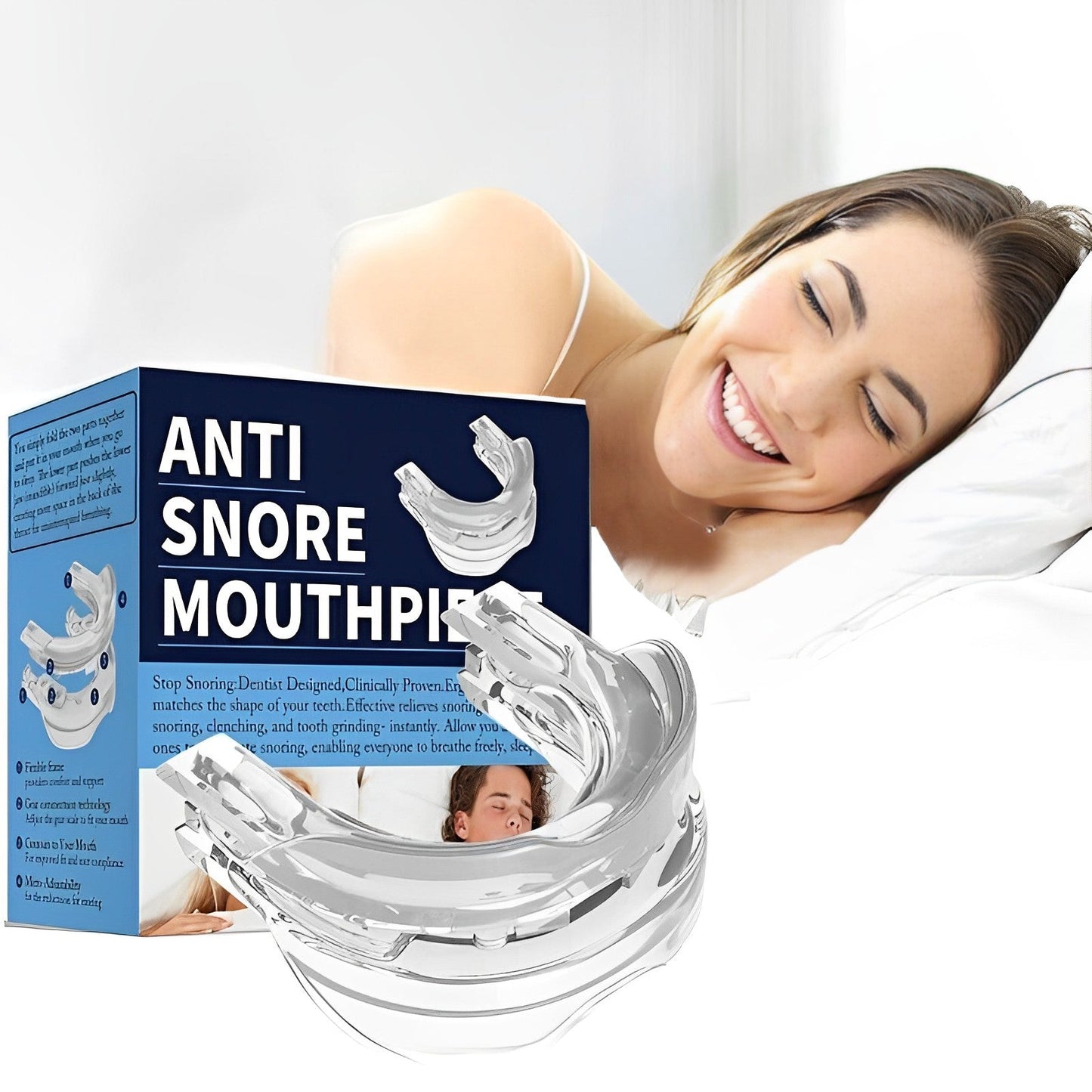 Davy | Anti-Snoring Sleep Apnea Mouthpiece Protection