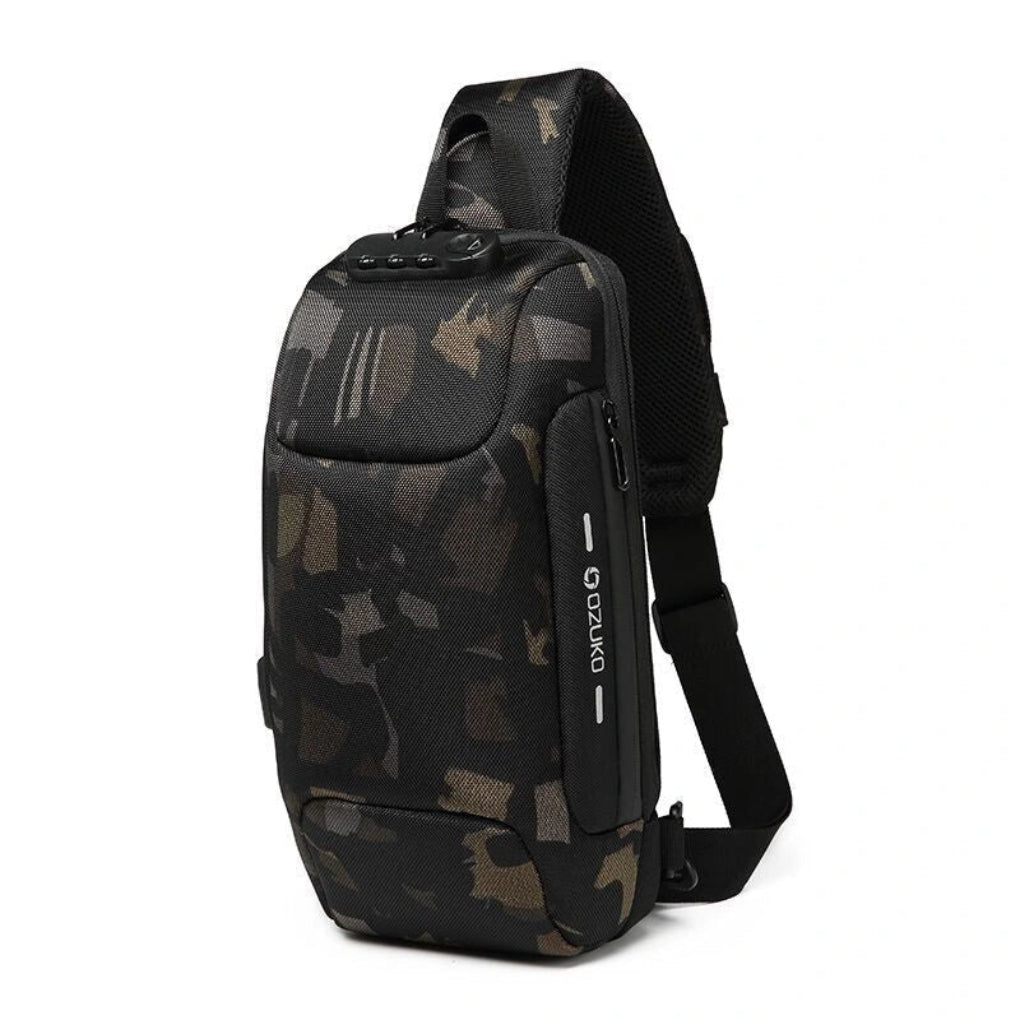 Davy | Anti-Theft Sling Bag with USB Charger Port