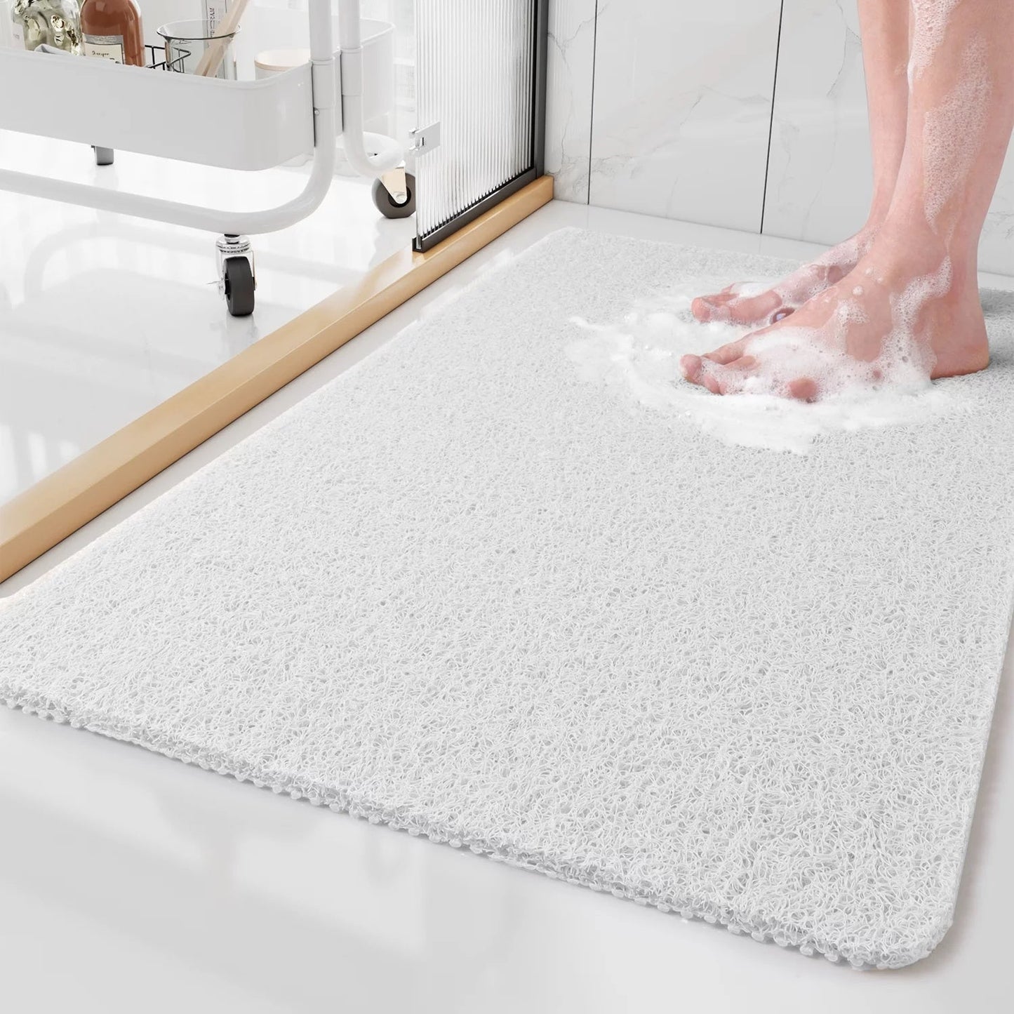 Davy | Antislip Bath Mat with Texture for Extra Grip