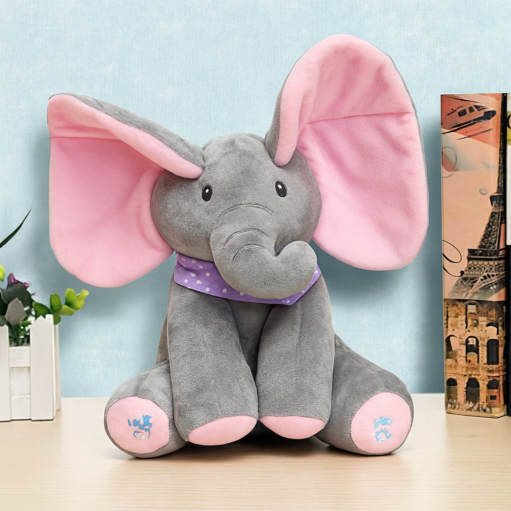 Davy | Baby Elephant Plush Toy with Flapping Ears