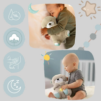 Davy | Peluche sonore et lumineuse Bébé Loutre