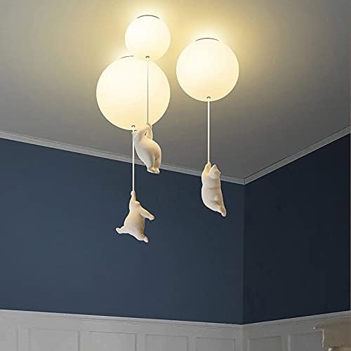 Davy | Balloon Bear Ceiling Light | Playful Bear Design