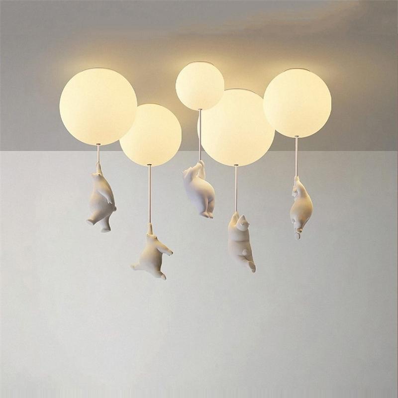 Davy | Balloon Bear Ceiling Light | Playful Bear Design