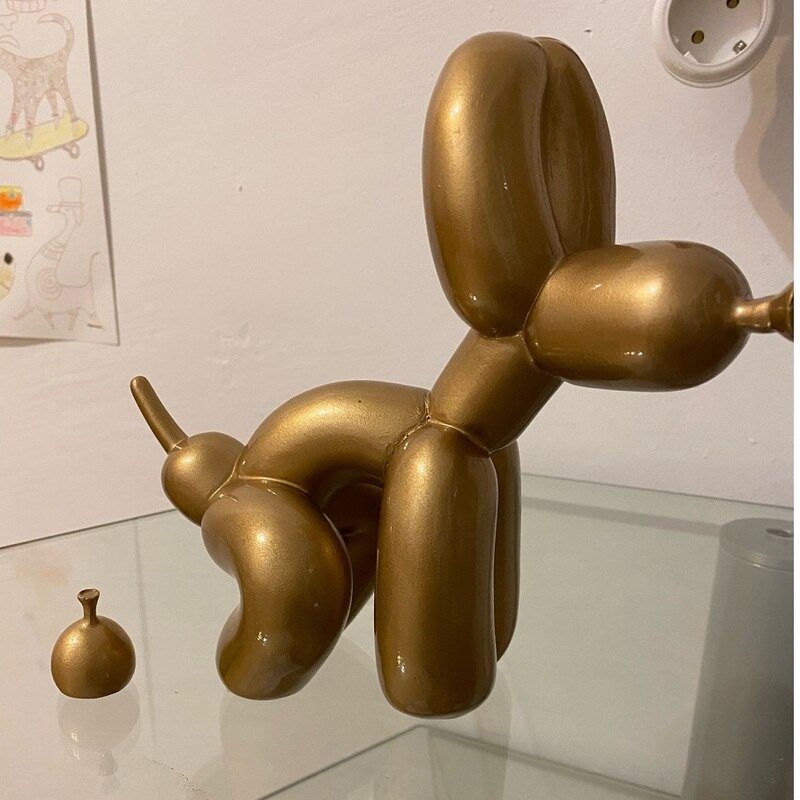 Davy | Balloon Dog Resin Figurine