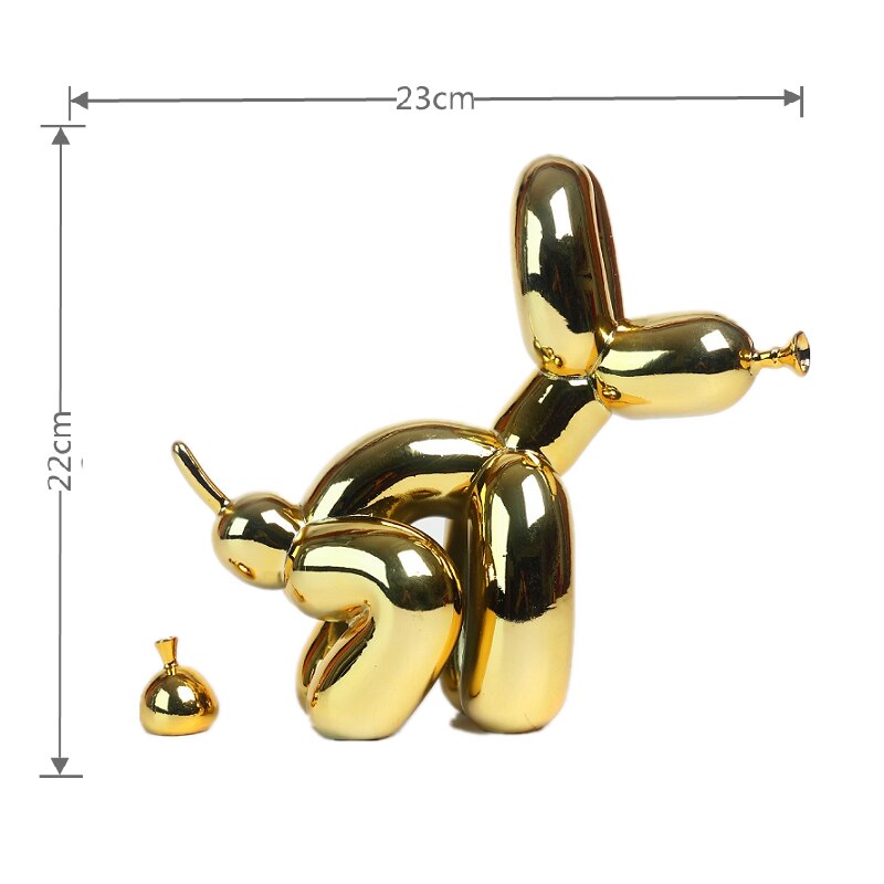 Davy | Balloon Dog Resin Figurine