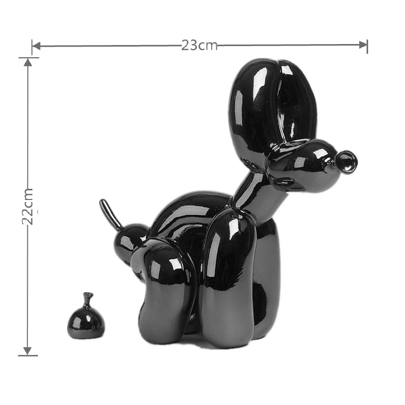 Davy | Balloon Dog Resin Figurine