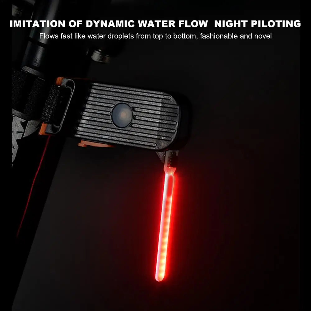 Davy | Bicycle Rear Light Ultra-Bright LED Water Drop Design