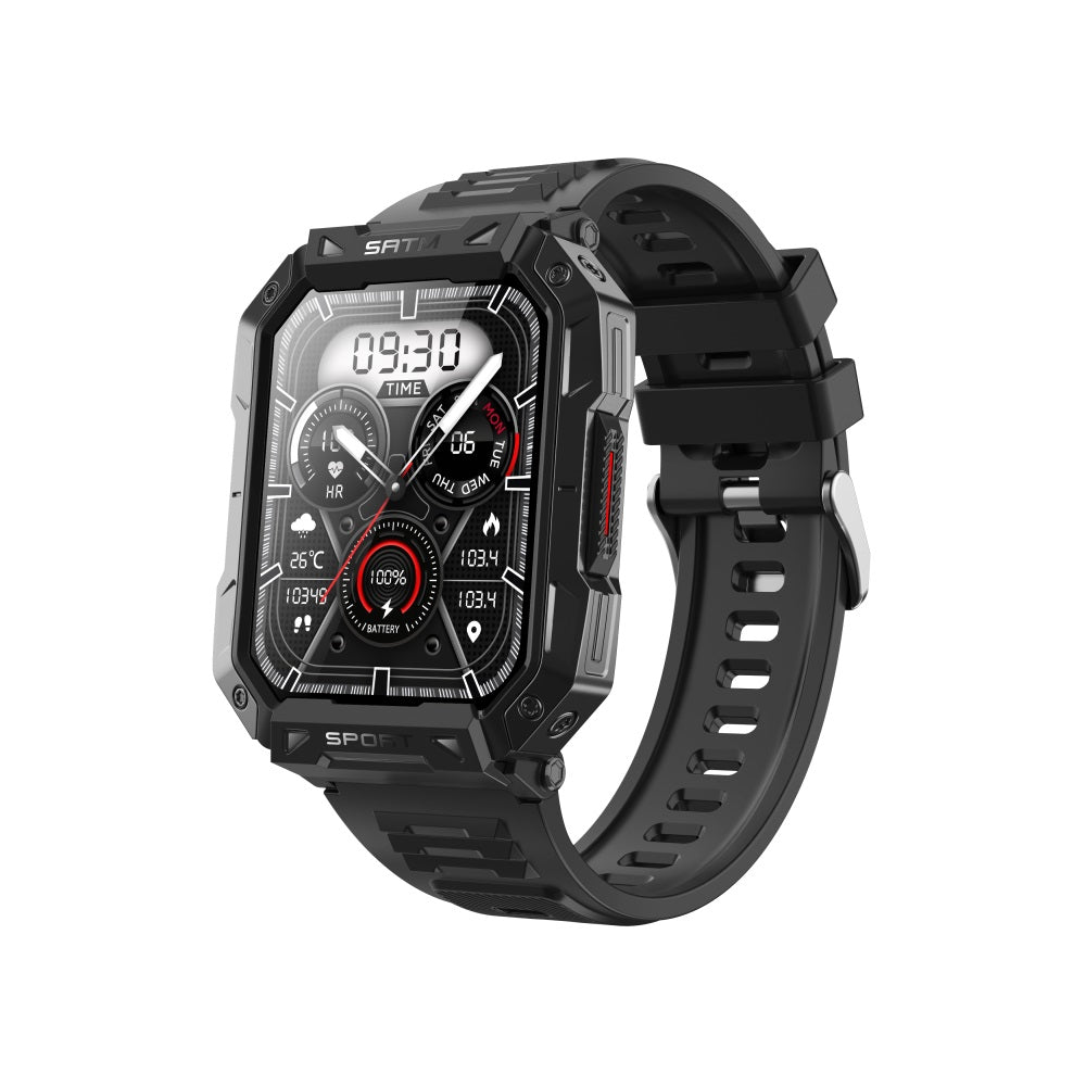 Davy | Blood Sugar Blood Pressure Blood Oxygen Sleep Monitor Waterproof Smartwatch