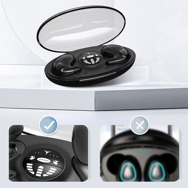 Davy | Bluetooth Headphones Waterproof Noise-Canceling Earbuds for Sleeping