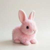Davy | Peluche interactive BunnyLoom | Jouet lapin réaliste qui saute pour enfants