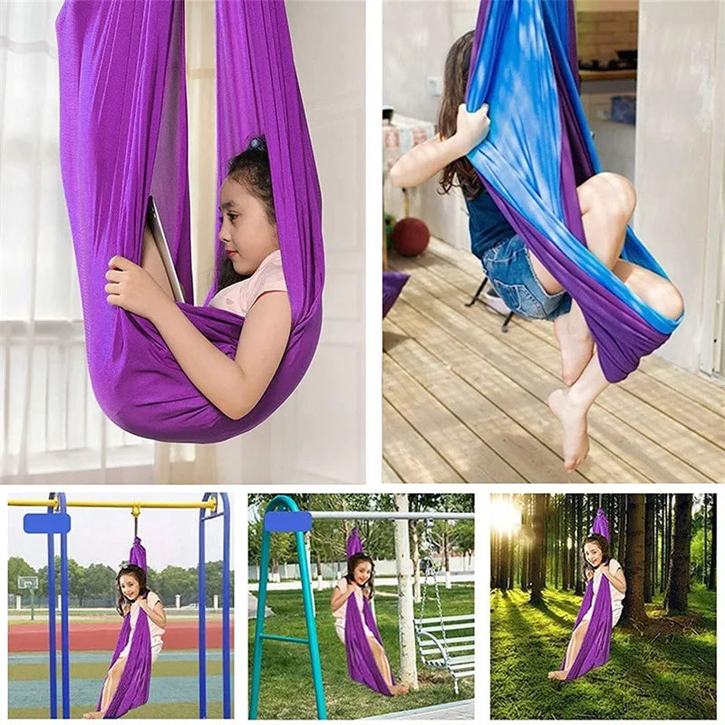 Davy | CalmGlide Sensory Swing for Kids – Indoor Therapy Hammock for Calm, Focus & Confidence