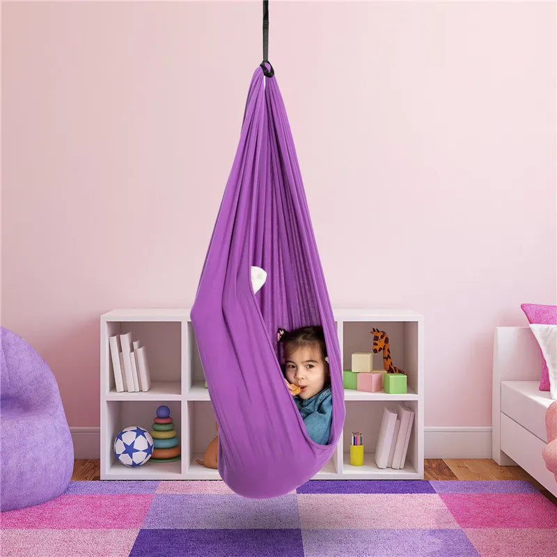 Davy | CalmGlide Sensory Swing for Kids – Indoor Therapy Hammock for Calm, Focus & Confidence