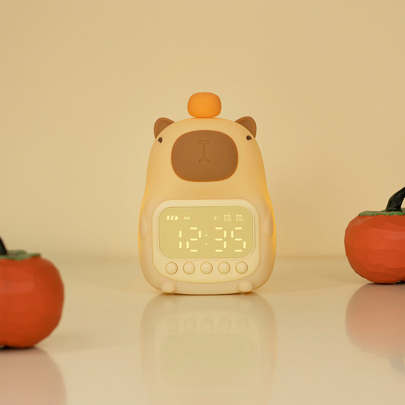Davy | Capybara Companion Night Lamp & Alarm Clock