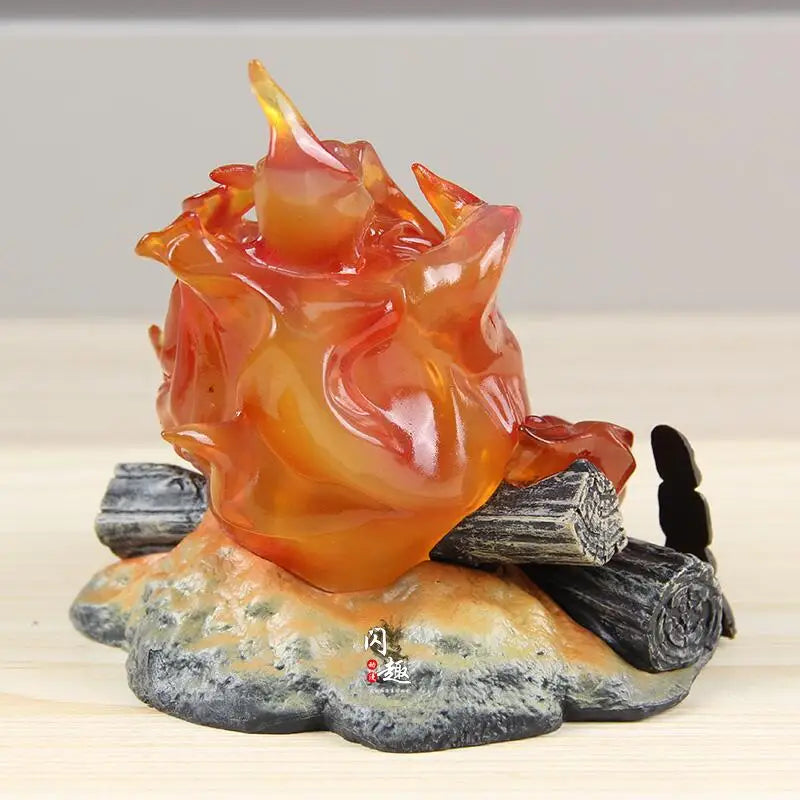Davy | Cartoon Flame Figurine | Glowing Anime Decorative Figure (Glow-in-the-Dark)