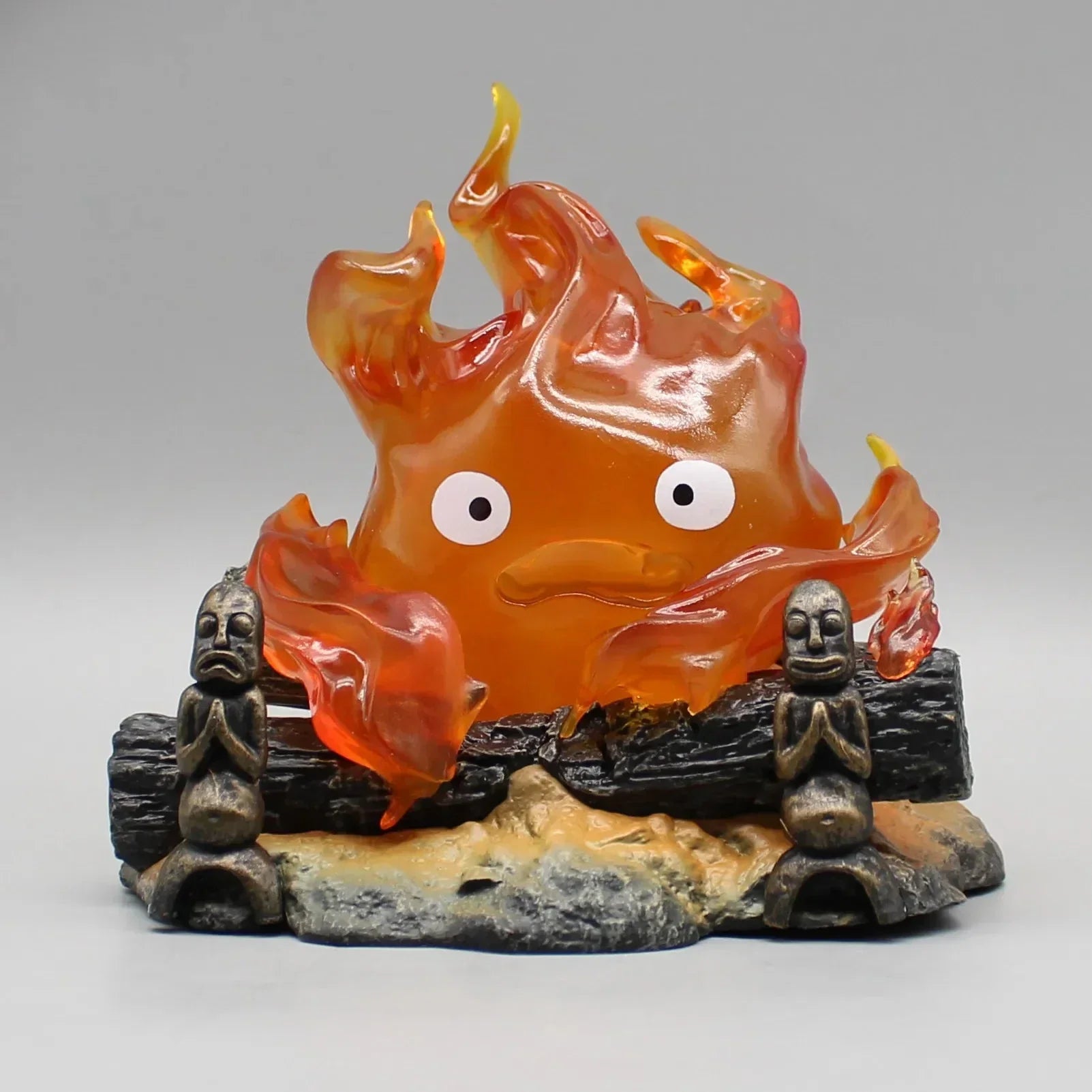 Davy | Cartoon Flame Figurine | Glowing Anime Decorative Figure (Glow-in-the-Dark)