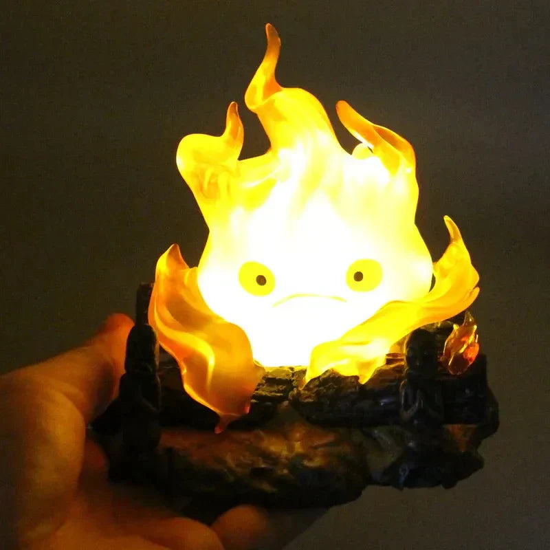 Davy | Cartoon Flame Figurine | Glowing Anime Decorative Figure (Glow-in-the-Dark)