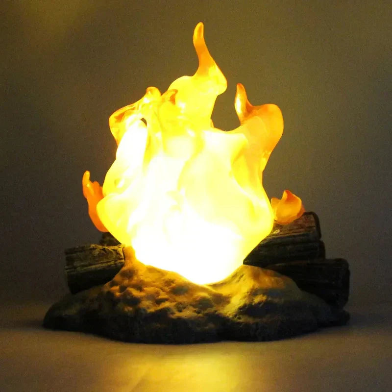 Davy | Cartoon Flame Figurine | Glowing Anime Decorative Figure (Glow-in-the-Dark)