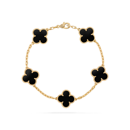 Davy | Clover Luck Bracelet | Elegant and Hypoallergenic | Adjustable