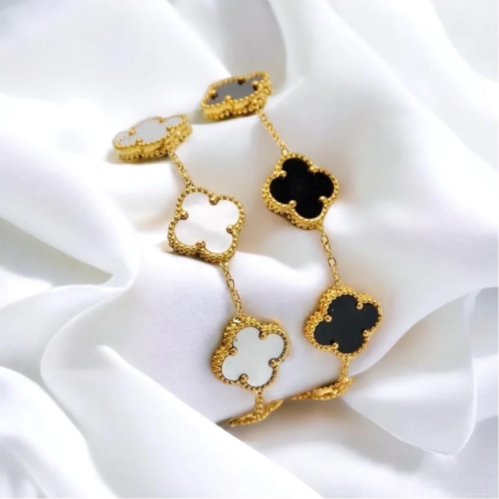 Davy | Clover Luck Bracelet | Elegant and Hypoallergenic | Adjustable