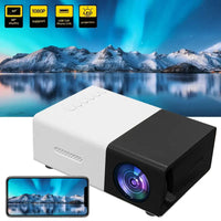 Davy | Mini proyector LED compacto con altavoces integrados
