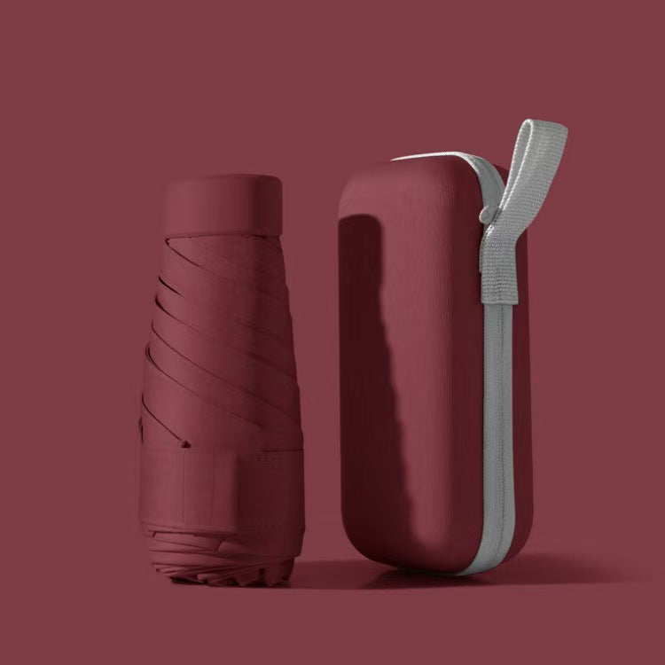 Davy | Compact Travel Umbrella with Waterproof Case