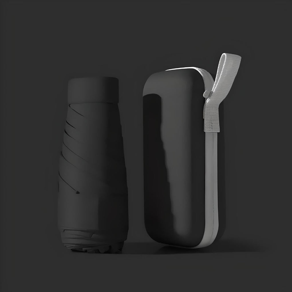 Davy | Compact Travel Umbrella with Waterproof Case