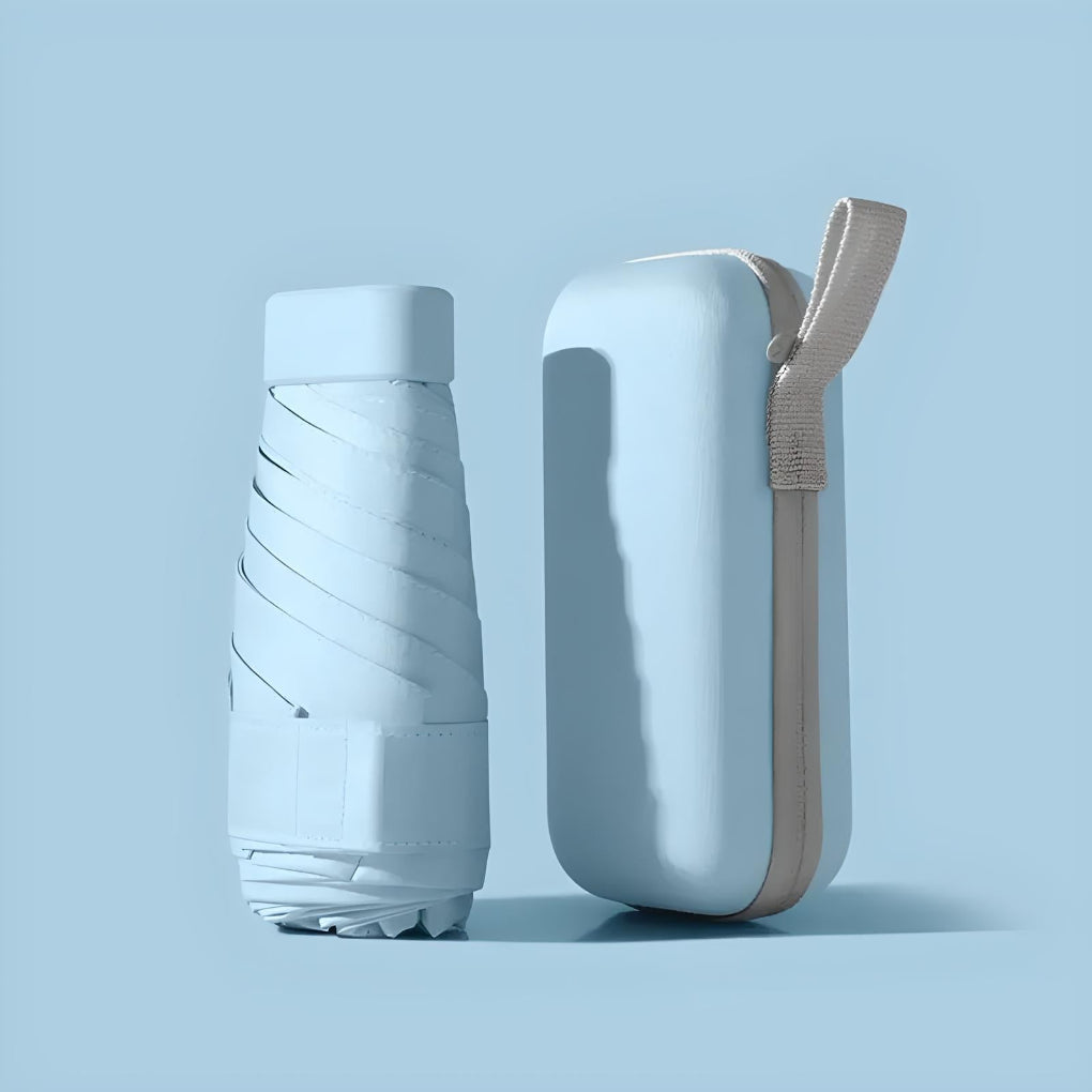 Davy | Compact Travel Umbrella with Waterproof Case
