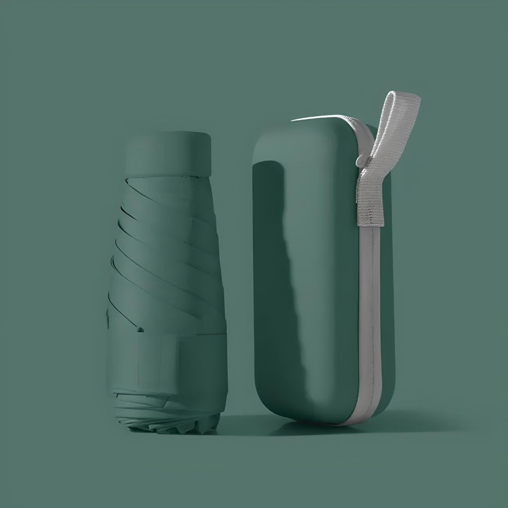 Davy | Compact Travel Umbrella with Waterproof Case