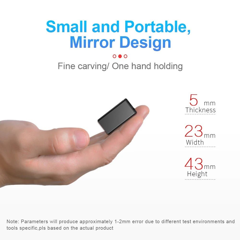 Davy | Compact Voice-Activated Digital Audio Recorder