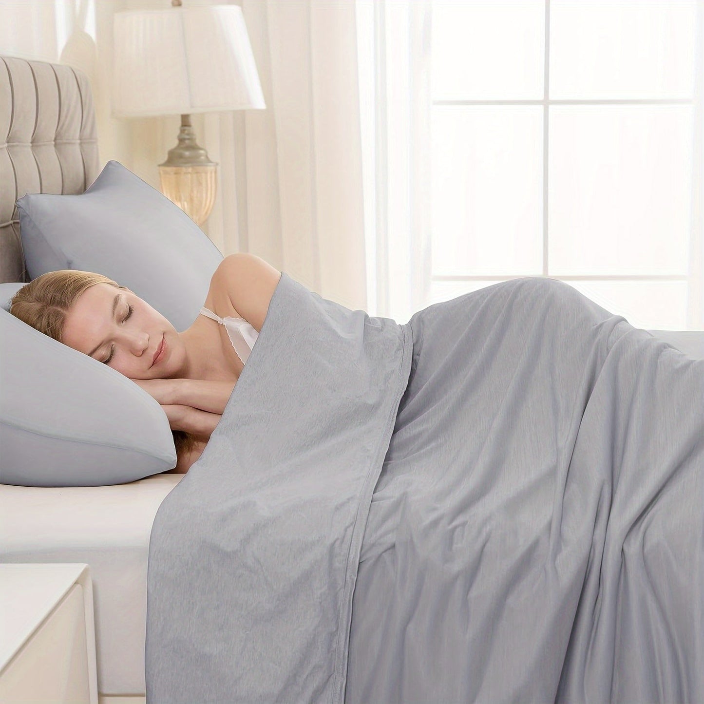 Davy | Cooling Summer Blanket – Light and Breathable Blanket for Restorative Sleep on Warm Nights