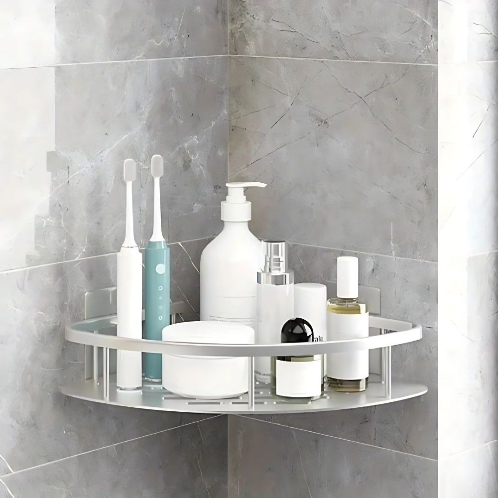 Davy | Corner Shower Caddy with Open Frame Design